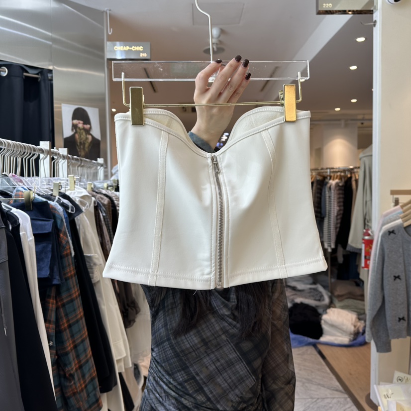 CHEAP-CHIC韓國代購㊣女士新品人氣熱賣職業吊帶背心不含內搭CHEAP-CHIC/CHARLES THE SECOND吊帶/背心