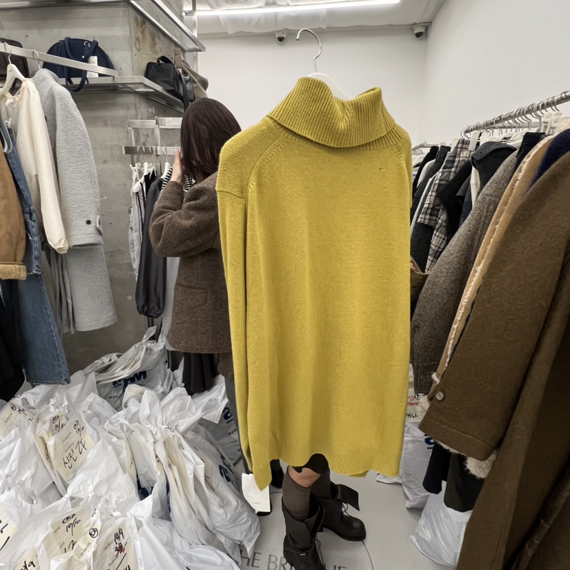 BREATHE東大門㊣實拍女士新品真品人氣25秋冬時尚針織衫羊毛BREATHE針織衫