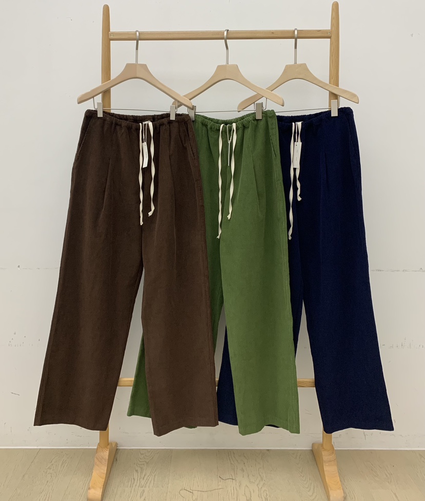 B_GARDER東大門㊣實拍女士新品人氣熱賣25秋冬休閑褲燈芯絨B.GARDER休閑褲