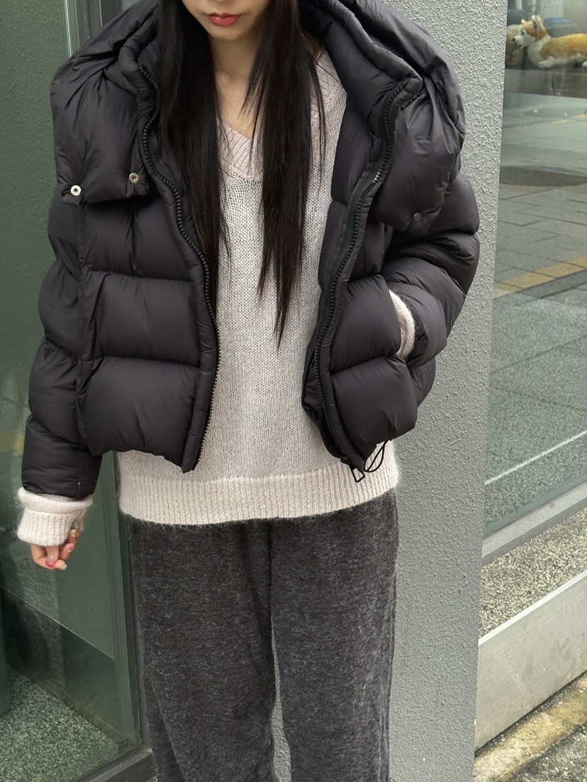 Verbena東大門㊣代購女裝新款休閑職業短款羽絨服填充鵝絨棉Verbena短款羽絨服