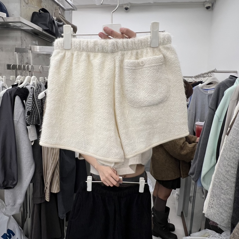 BREATHE韓國代購㊣女裝新款真品25秋冬人氣熱賣休閑職業短褲BREATHE短褲