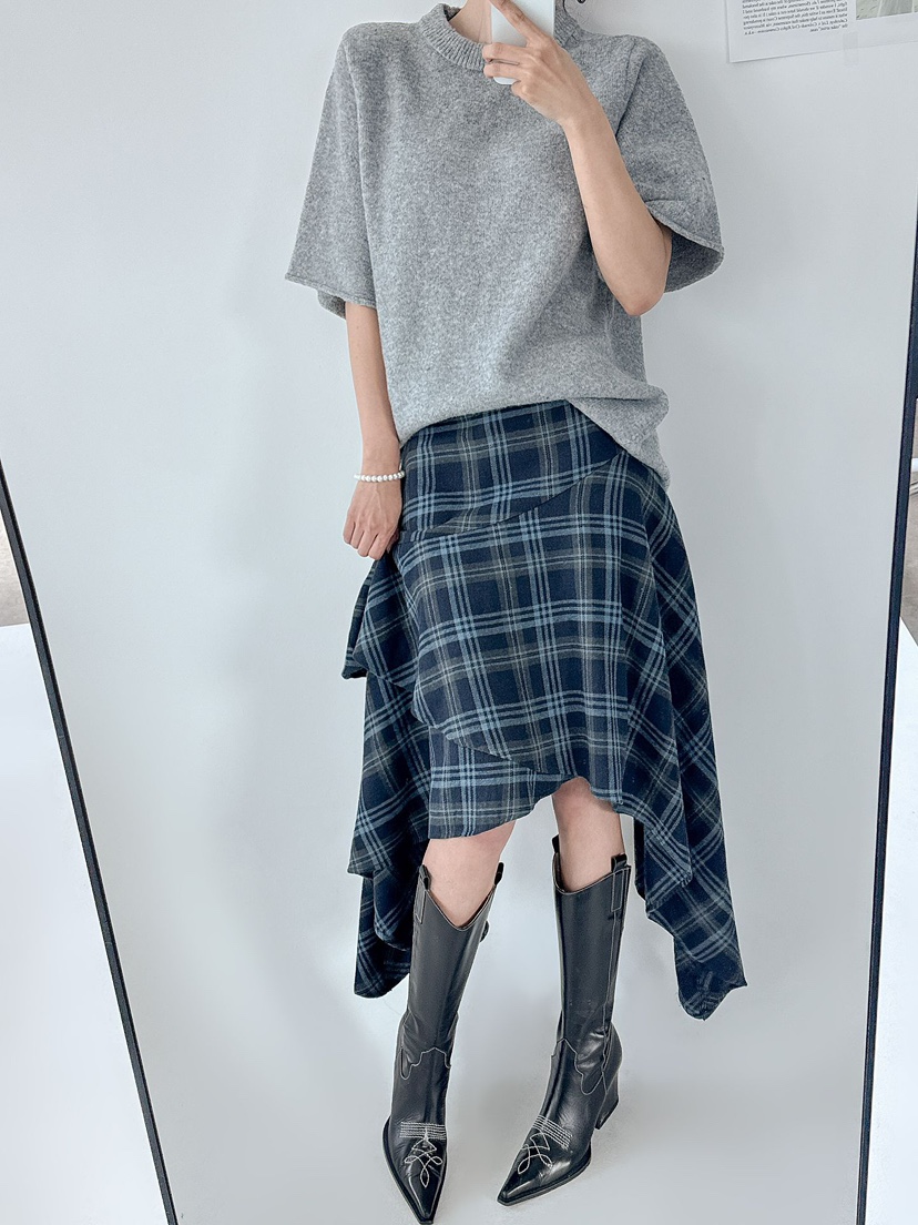 DRAWING東大門㊣直郵女裝新品時尚熱賣職業25秋冬休閑真品長裙DRAWING長裙