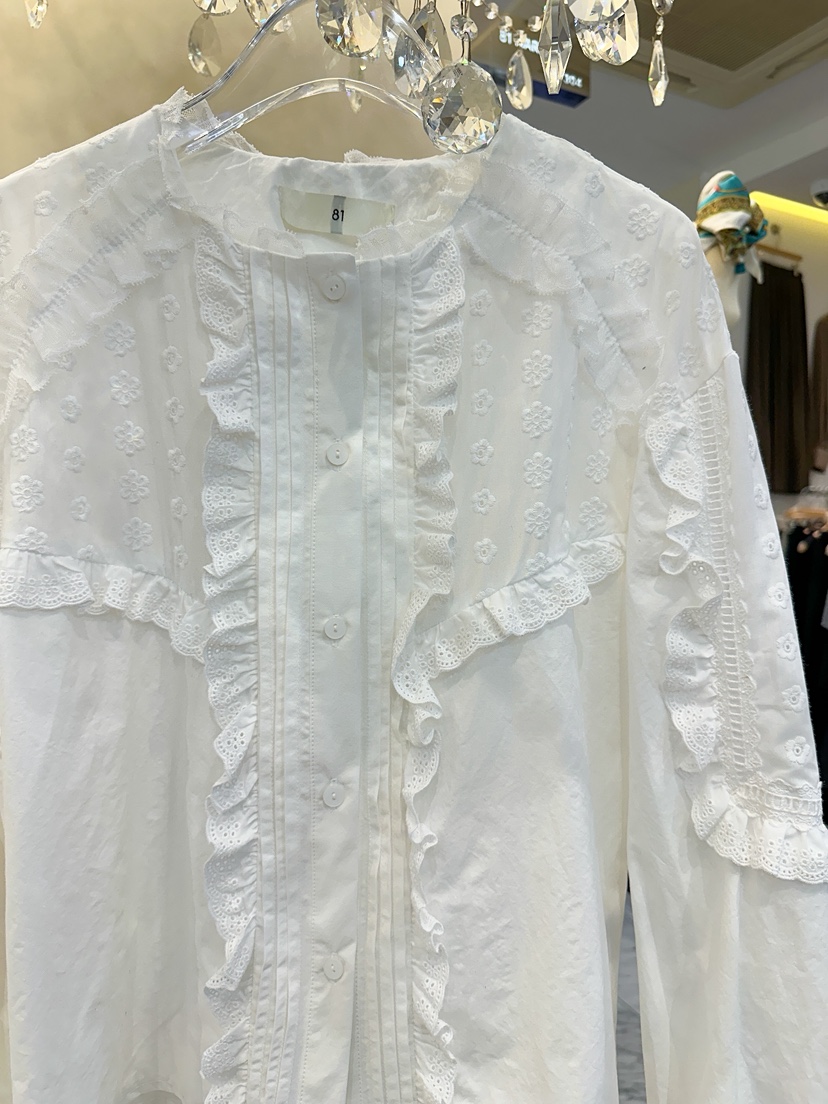 81 MARKET-L東大門㊣直郵女裝新品職業人氣熱賣襯衫蕾絲衫81 MARKET-L襯衫/蕾絲衫