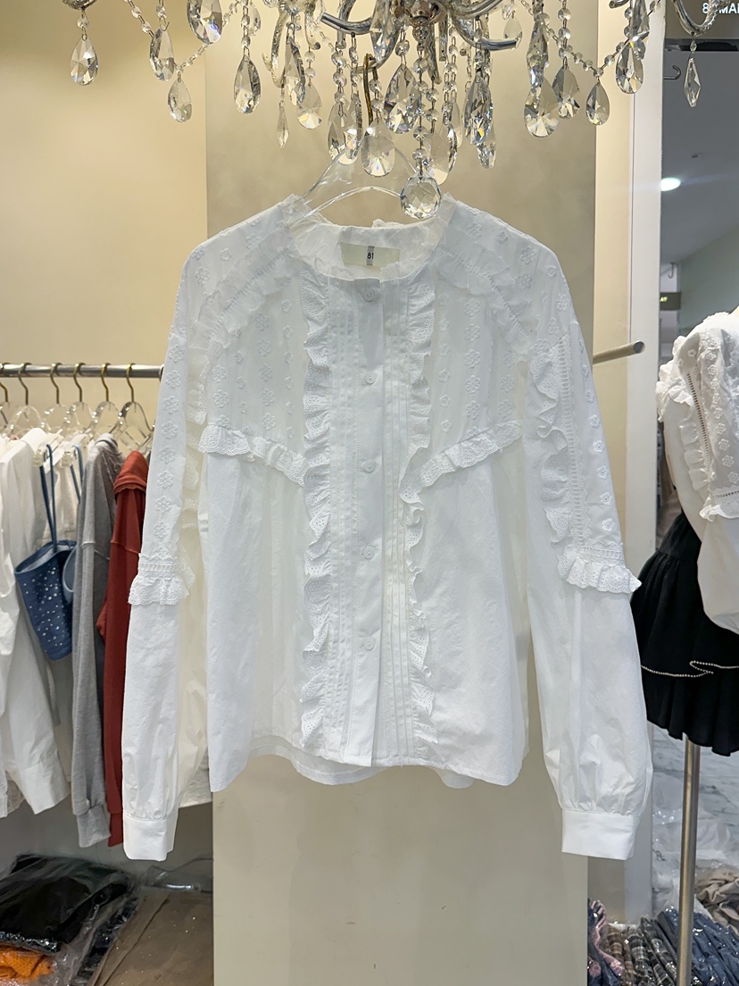 81 MARKET-L東大門㊣直郵女裝新品職業人氣熱賣襯衫蕾絲衫81 MARKET-L襯衫/蕾絲衫