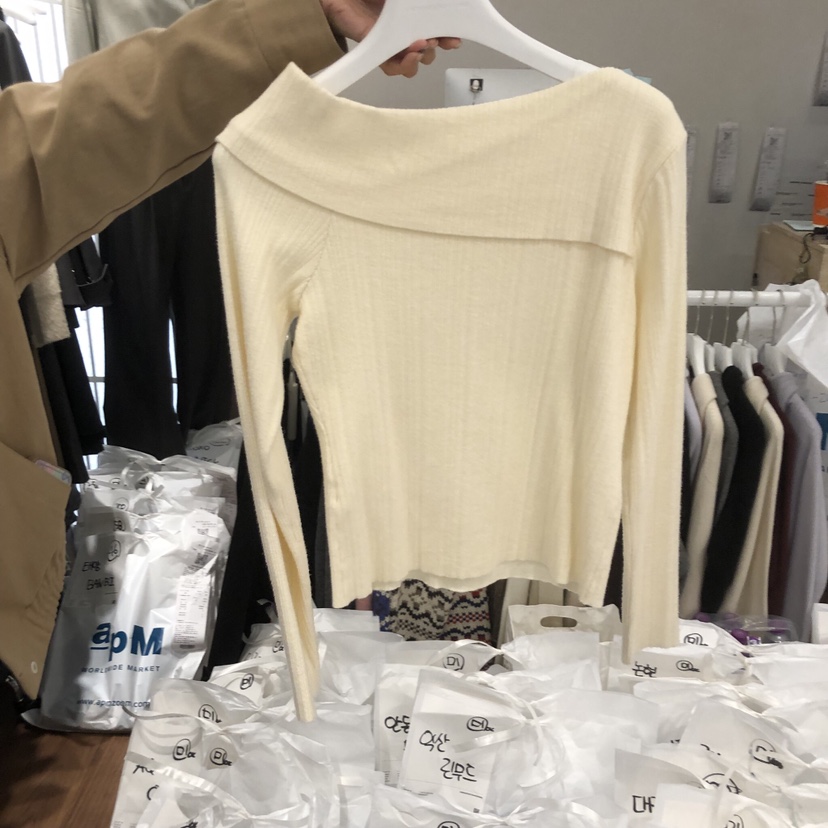UNDERSTANDING東大門㊣實拍女裝新品休閑熱賣時尚25秋冬長袖T恤UNDERSTANDING長袖T恤圖色4