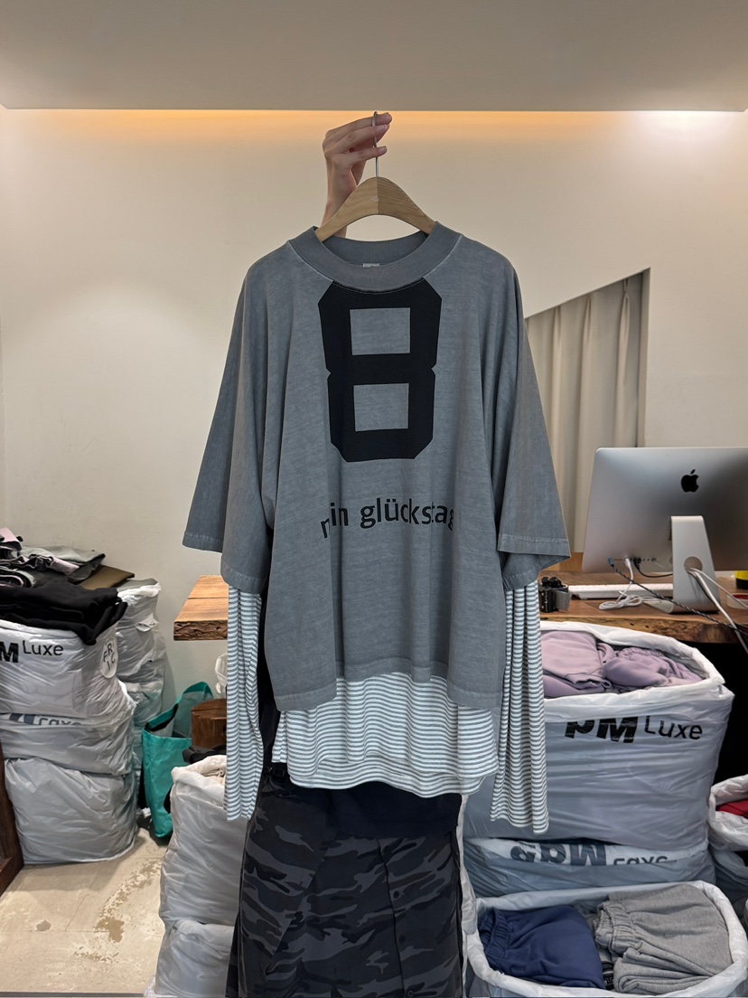 FRIC韓國直郵㊣女裝新品25秋冬真品人氣休閑熱賣T恤不含內搭FRICT恤圖色2