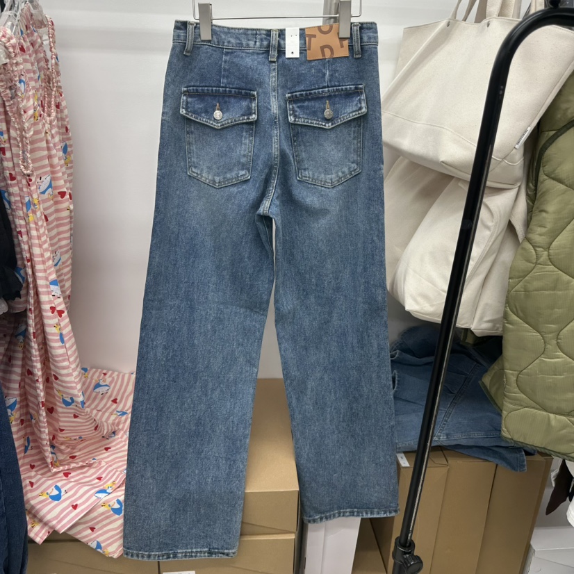 TOPDRESSING東大門㊣實拍女士新款時尚熱賣休閑職業人氣牛仔褲TOPDRESSING牛仔褲
