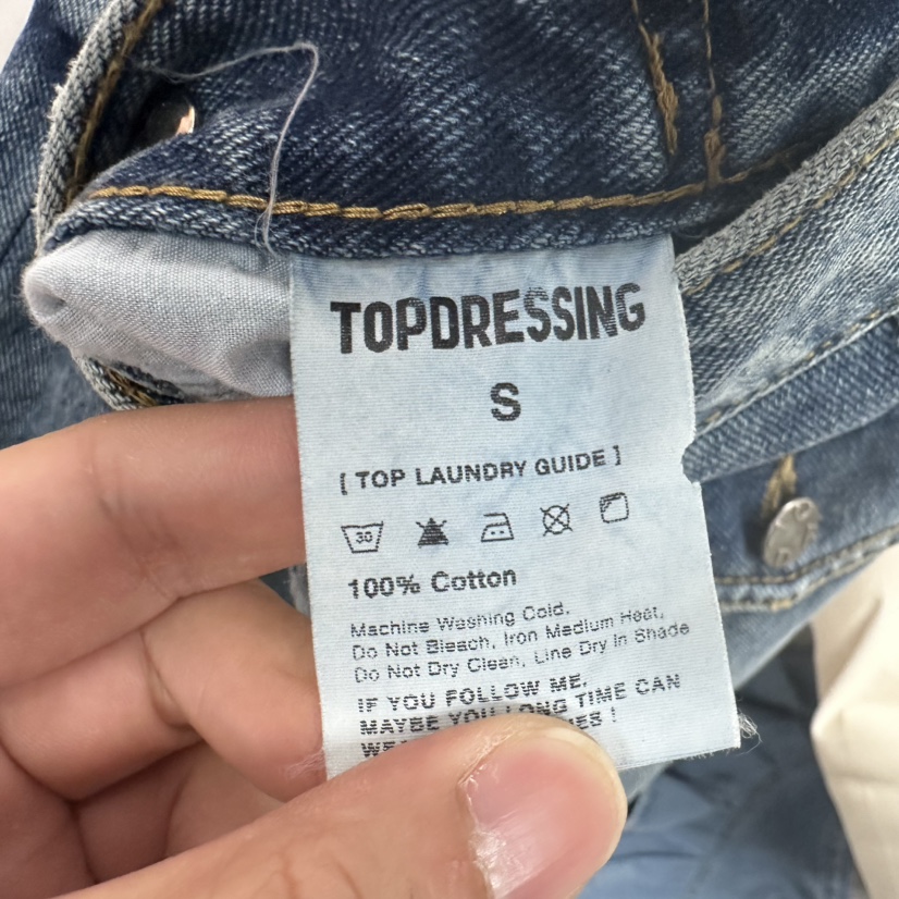 TOPDRESSING東大門㊣實拍女士新款時尚熱賣休閑職業人氣牛仔褲TOPDRESSING牛仔褲