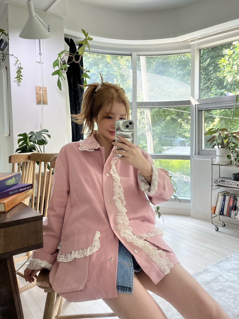 81 MARKET-L韓國代購㊣女裝新品推薦真品熱賣25秋冬人氣夾克81 MARKET-L夾克