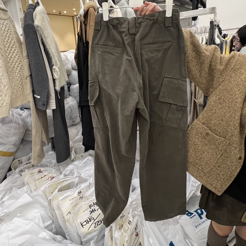 BREATHE東大門㊣直郵女裝新款時尚25秋冬休閑真品推薦休閑褲BREATHE休閑褲