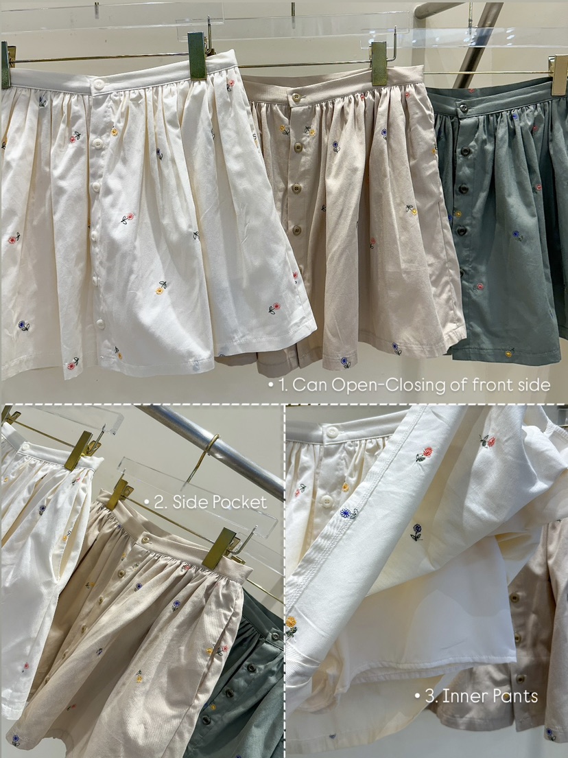 81 MARKET-L東大門㊣直郵女士新款推薦職業人氣熱賣裙褲刺繡81 MARKET-L裙褲
