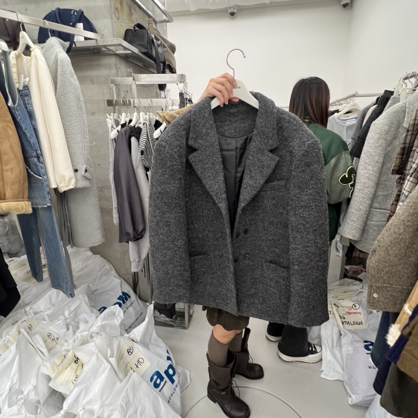 BREATHE東大門㊣直郵女士新款職業時尚真品熱賣推薦25秋冬夾克BREATHE夾克