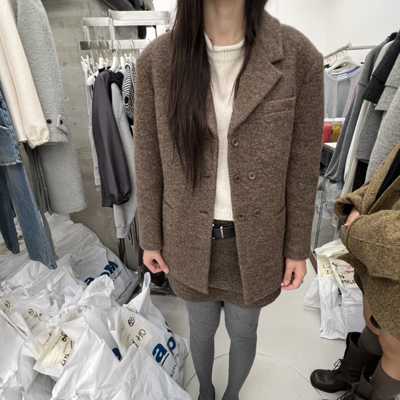 BREATHE東大門㊣直郵女士新款職業時尚真品熱賣推薦25秋冬夾克BREATHE夾克圖色3