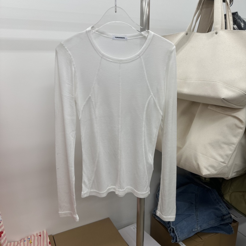 TOPDRESSING東大門㊣代購女裝新品真品休閑25秋冬時尚長袖T恤TOPDRESSING長袖T恤