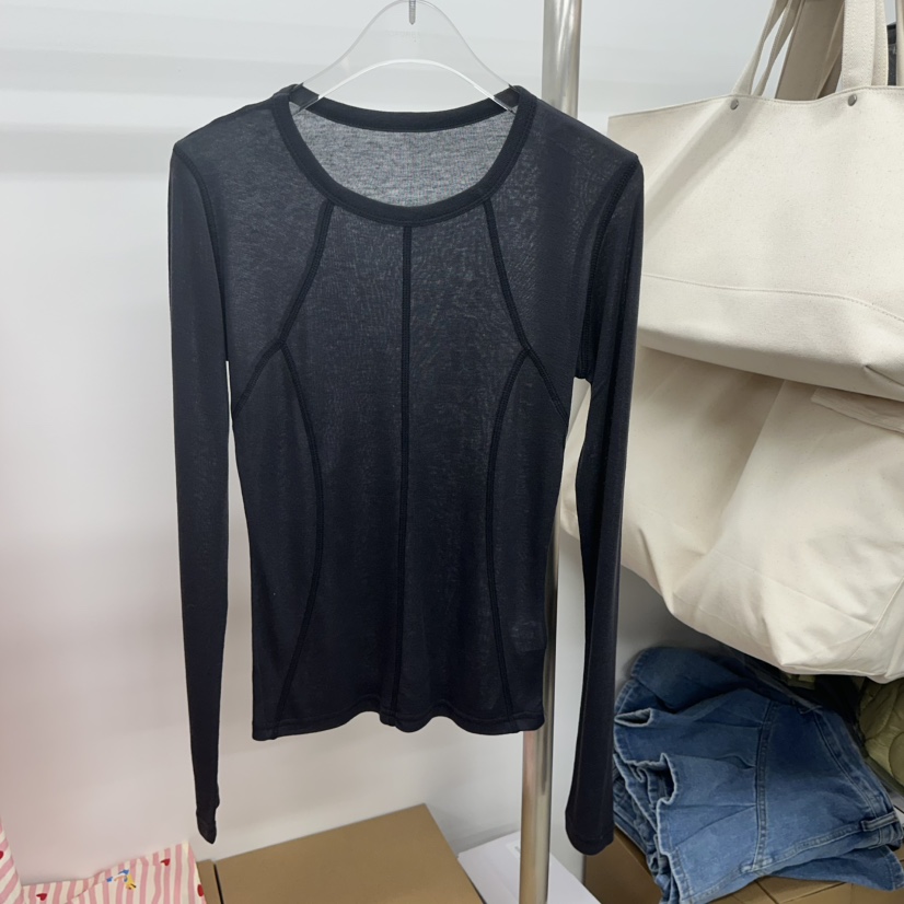 TOPDRESSING東大門㊣代購女裝新品真品休閑25秋冬時尚長袖T恤TOPDRESSING長袖T恤圖色2
