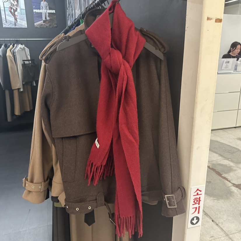 PROJECT WAVE-P韓國直郵㊣女裝新品時尚人氣休閑圍巾披肩PROJECT WAVE圍巾/披肩圖色7