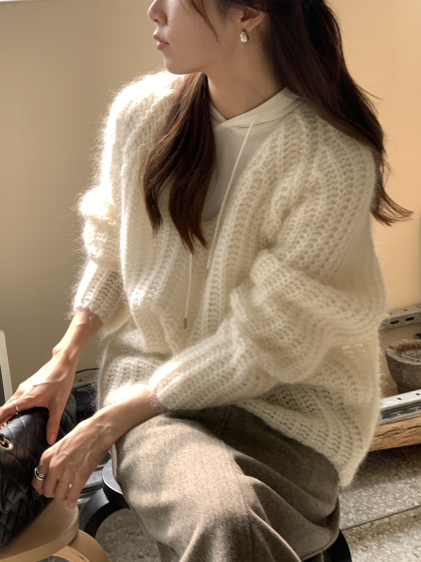 BAKING POWDER韓國直郵㊣女裝新款職業推薦真品針織衫羊駝BAKING POWDER針織衫