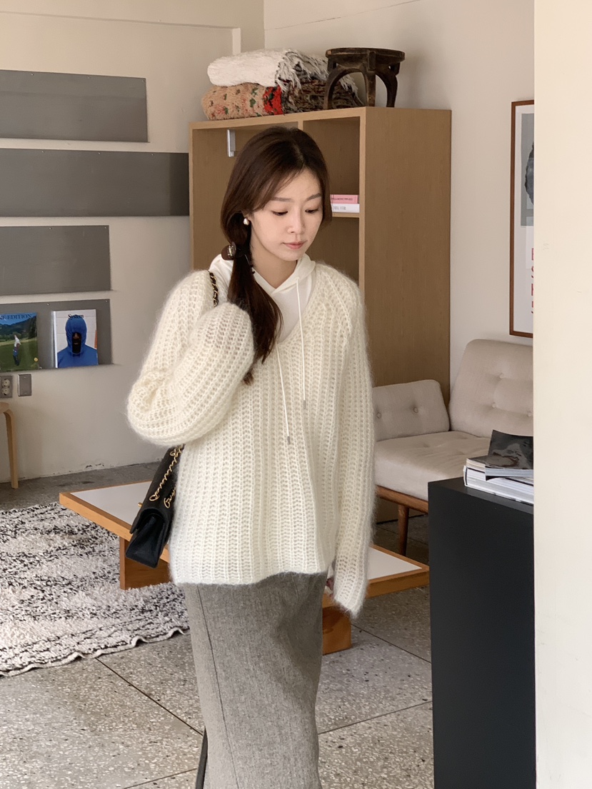 BAKING POWDER韓國直郵㊣女裝新款職業推薦真品針織衫羊駝BAKING POWDER針織衫
