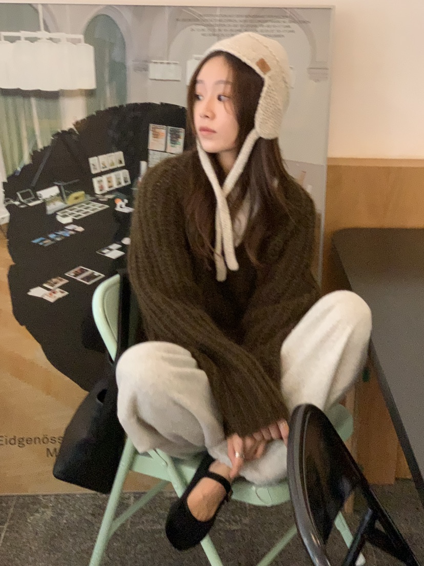 BAKING POWDER韓國直郵㊣女裝新款職業推薦真品針織衫羊駝BAKING POWDER針織衫