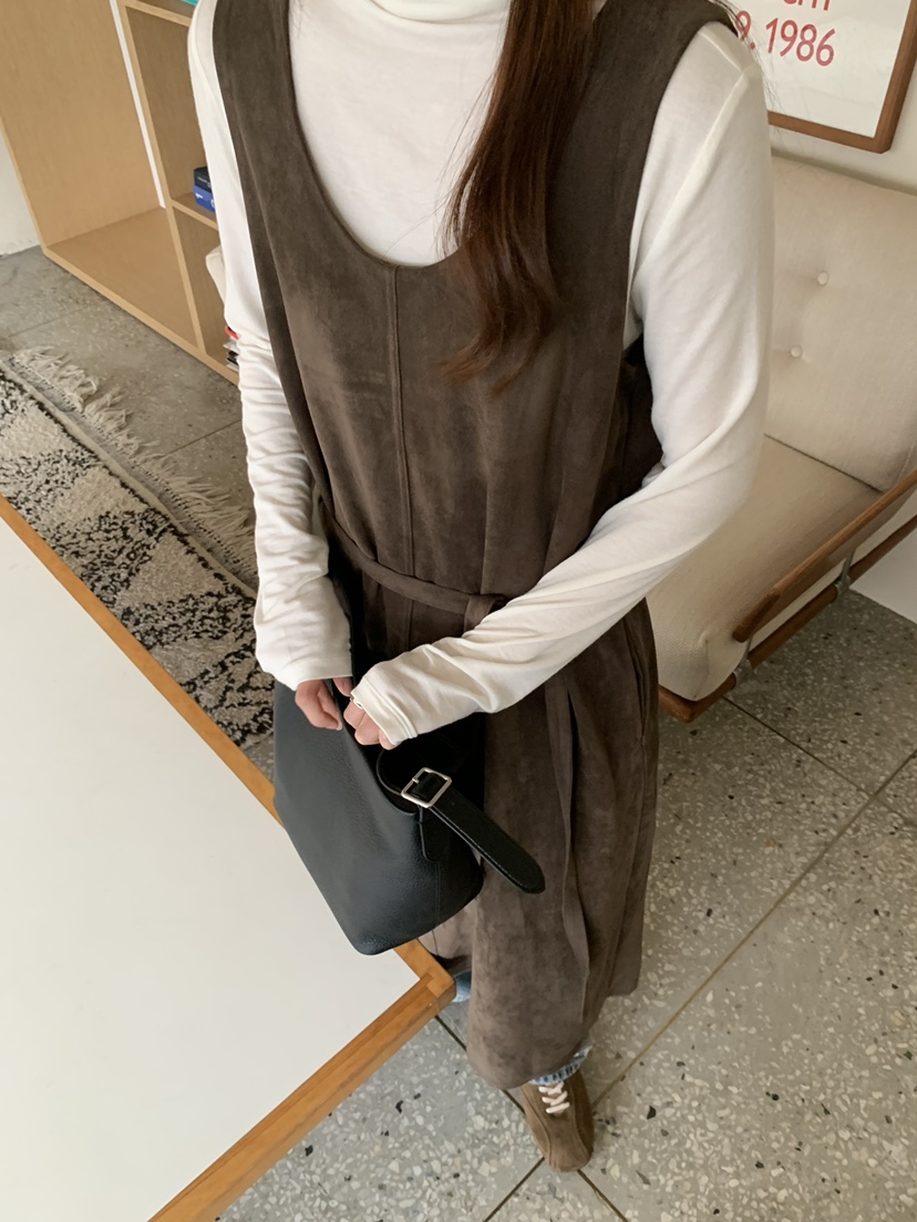 BAKING POWDER東大門㊣直郵女士新品人氣職業連衣裙含腰帶BAKING POWDER連衣裙