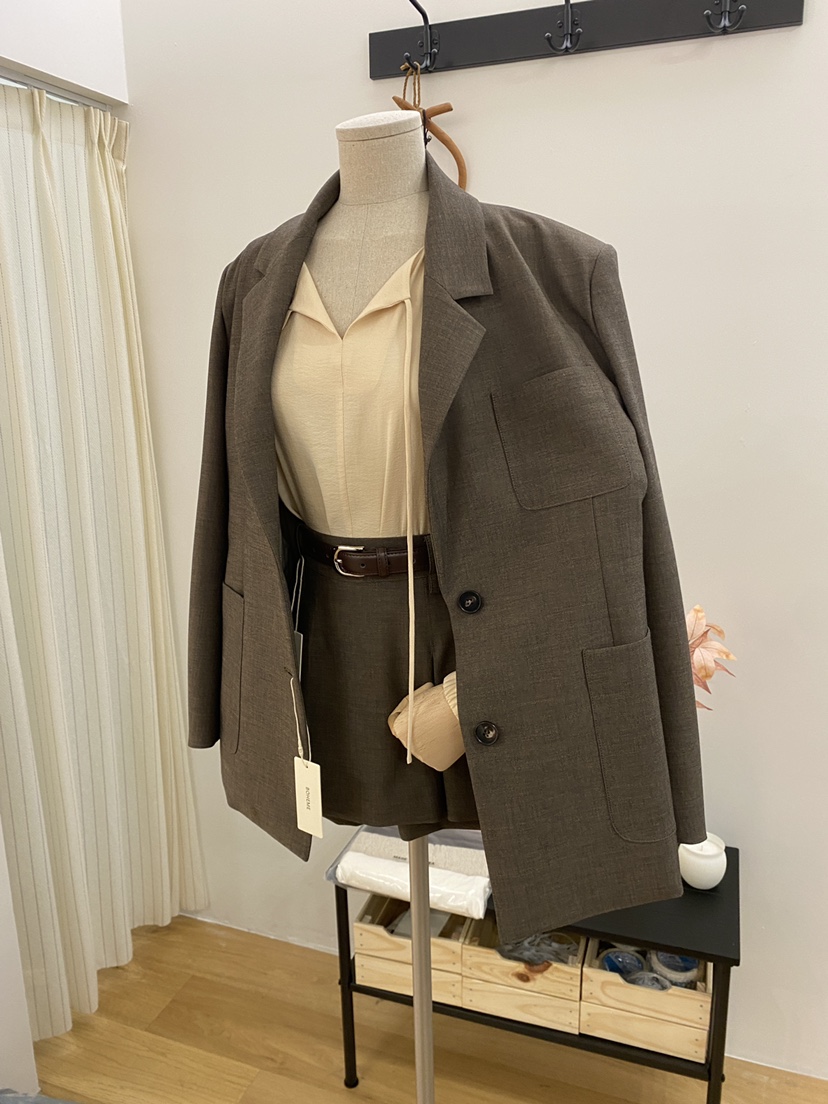 BOHEME韓國直郵㊣女裝新品25秋冬時尚人氣休閑職業熱賣夾克BOHEME夾克