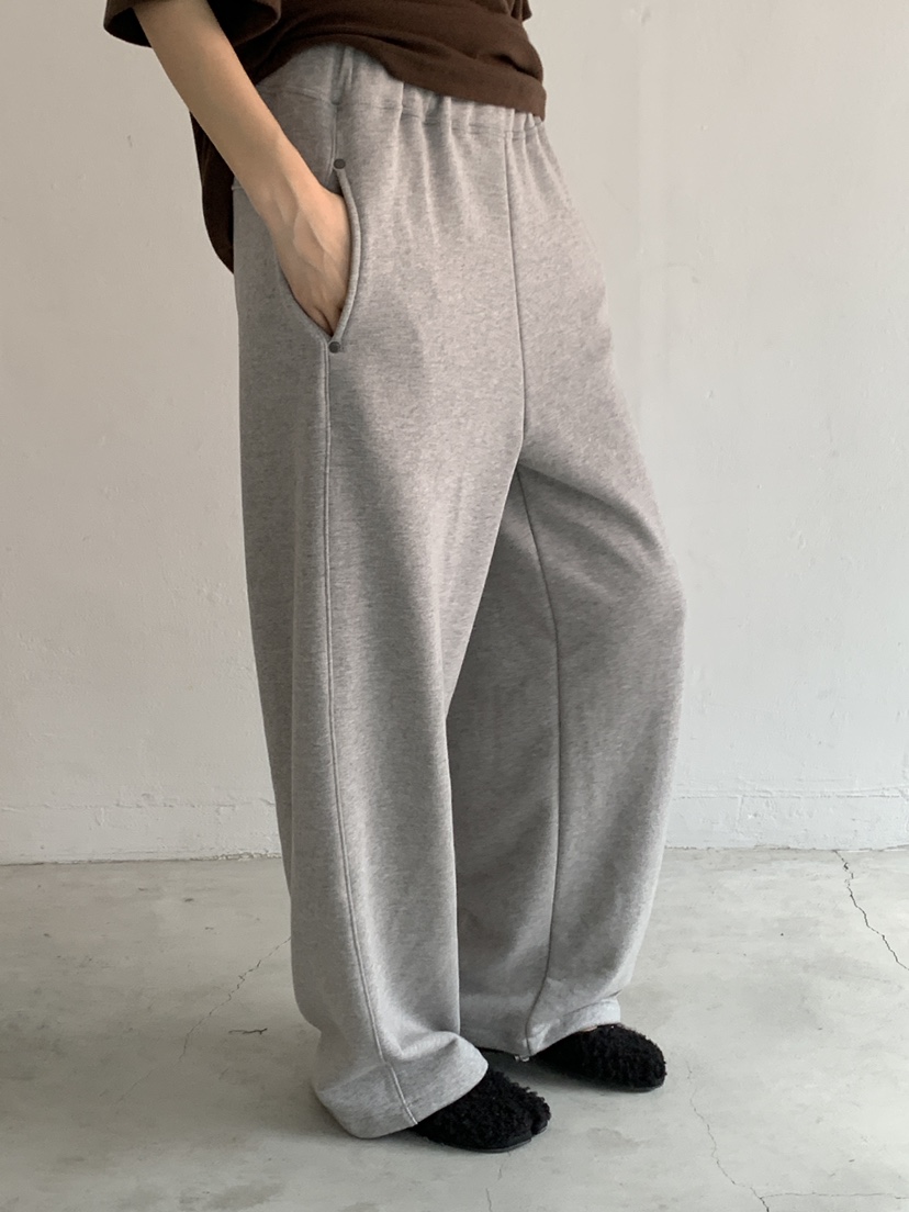 LOGARDEN韓國代購㊣女裝新品人氣真品熱賣推薦休閑褲毛圈布LO GARDEN休閑褲