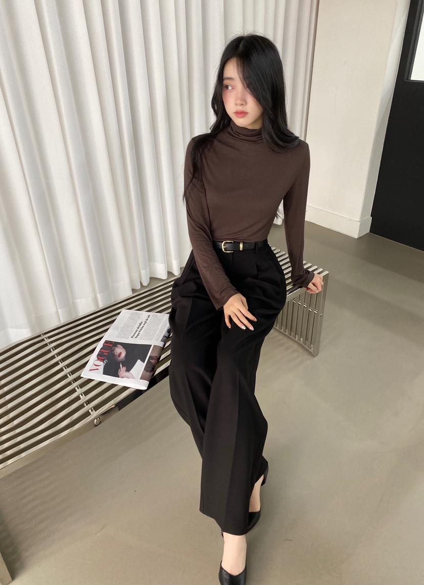 BOHEME東大門㊣直郵女士新品時尚推薦真品休閑25秋冬長袖T恤BOHEME長袖T恤