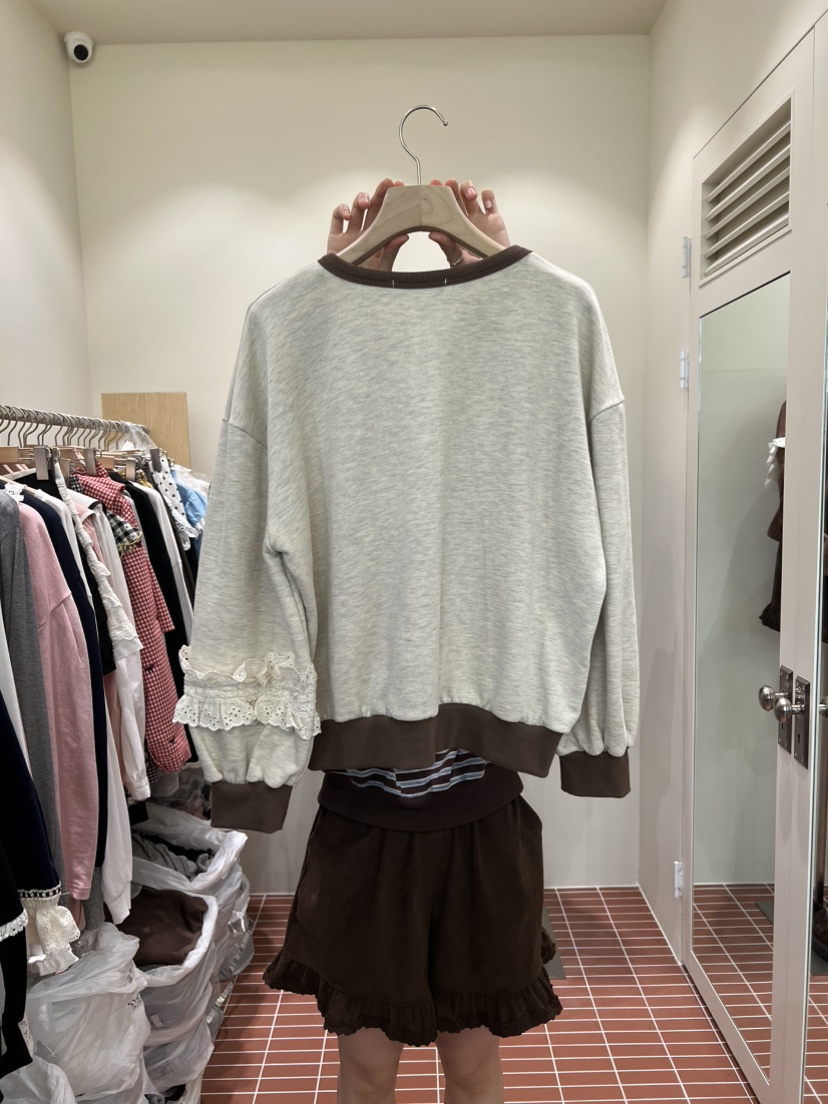BE&BE東大門㊣代購女裝新款真品熱賣推薦休閑25秋冬衛衣BE&be衛衣