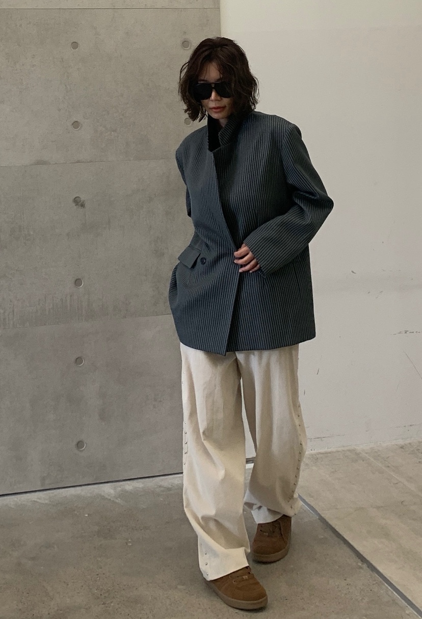 PARIS MATCH東大門㊣代購女士新品人氣推薦休閑時尚夾克格紋PARIS MATCH夾克