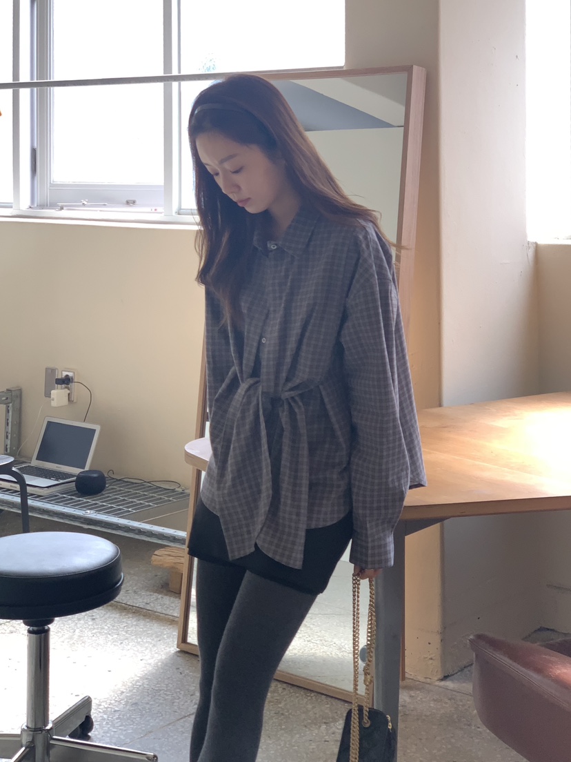 BAKING POWDER東大門㊣代購女裝新品25秋冬人氣襯衫蕾絲衫BAKING POWDER襯衫/蕾絲衫