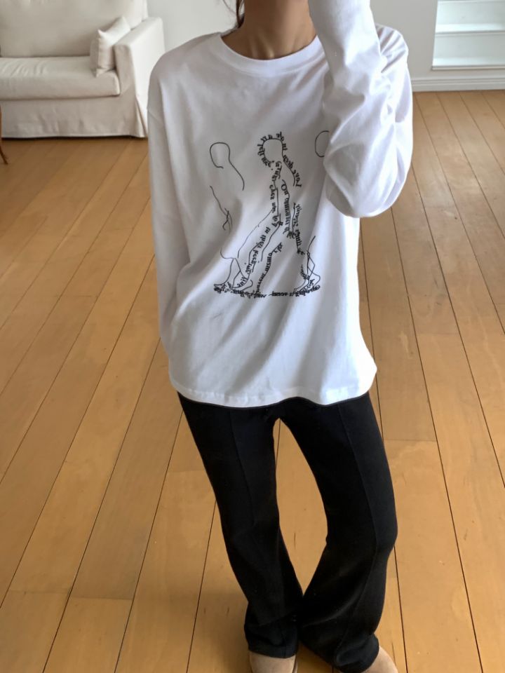 DOIT韓國直郵㊣女裝新款人氣休閑真品熱賣推薦時尚職業長袖T恤DOIT長袖T恤