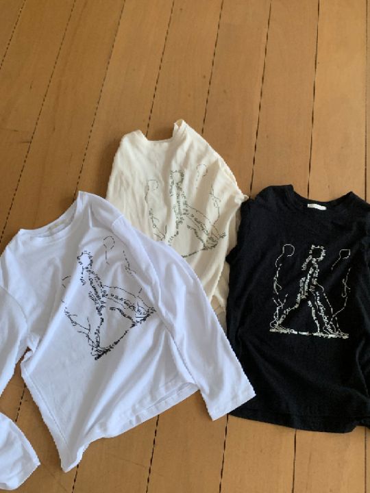 DOIT韓國直郵㊣女裝新款人氣休閑真品熱賣推薦時尚職業長袖T恤DOIT長袖T恤