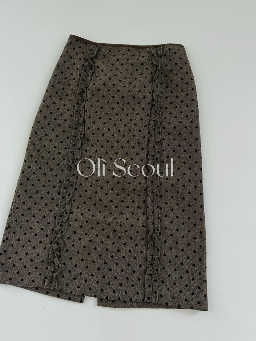 OLI SEOUL東大門㊣直郵女裝新品25秋冬推薦時尚半身裙中短裙OLI SEOUL半身裙/中短裙