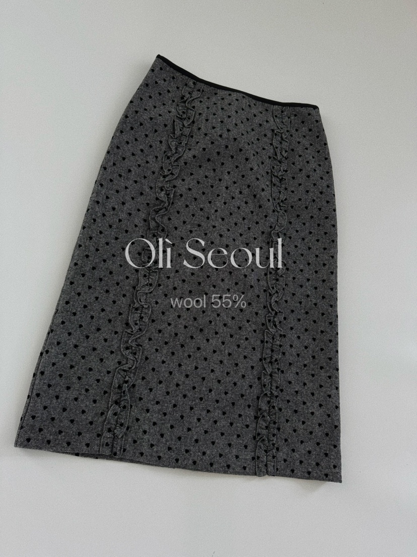 OLI SEOUL東大門㊣直郵女裝新品25秋冬推薦時尚半身裙中短裙OLI SEOUL半身裙/中短裙