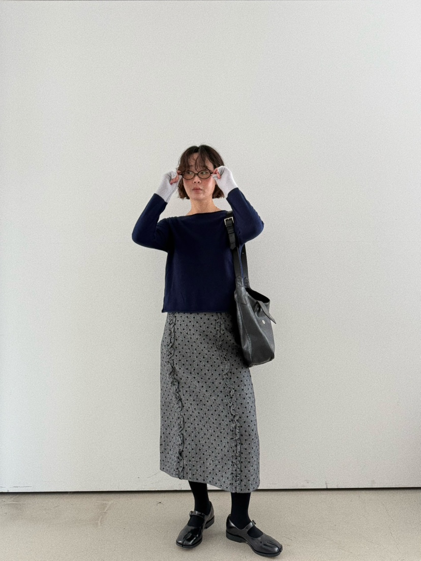 OLI SEOUL東大門㊣直郵女裝新品25秋冬推薦時尚半身裙中短裙OLI SEOUL半身裙/中短裙