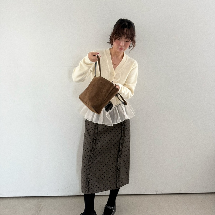OLI SEOUL東大門㊣直郵女裝新品25秋冬推薦時尚半身裙中短裙OLI SEOUL半身裙/中短裙