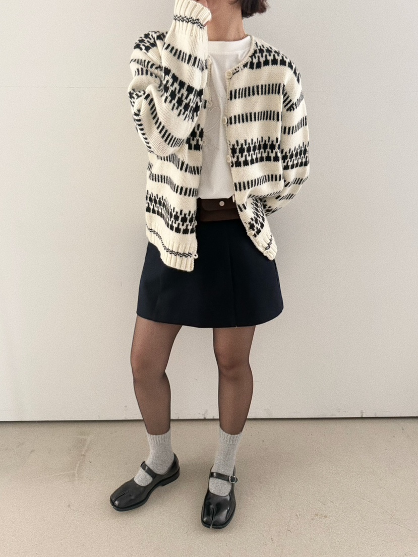 OLI SEOUL韓國代購㊣女裝新品推薦時尚真品休閑熱賣短裙羊毛OLI SEOUL短裙