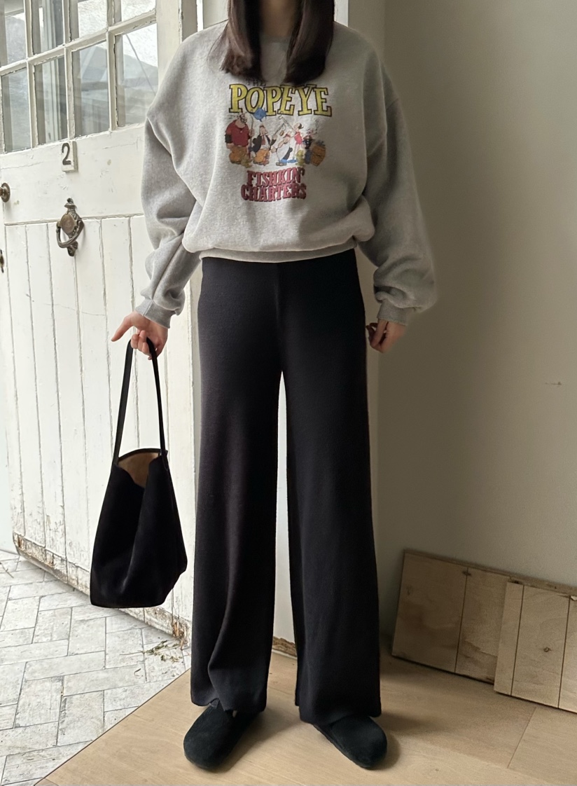 LE VASE東大門㊣代購女士新品休閑熱賣時尚推薦休閑褲柔軟LE VASE休閑褲