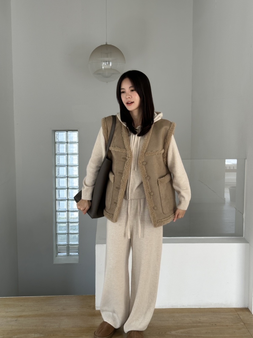 LE VASE韓國代購㊣女士新款真品熱賣職業人氣馬甲兩面可穿LE VASE馬甲