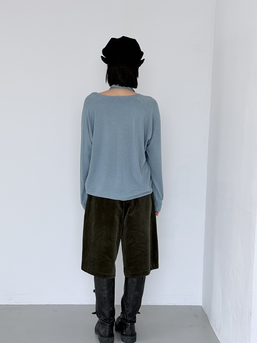 KARE/WEREPIECE韓國代購㊣女士新品休閑職業熱賣針織衫含脖帶KARE/WEREPIECE針織衫