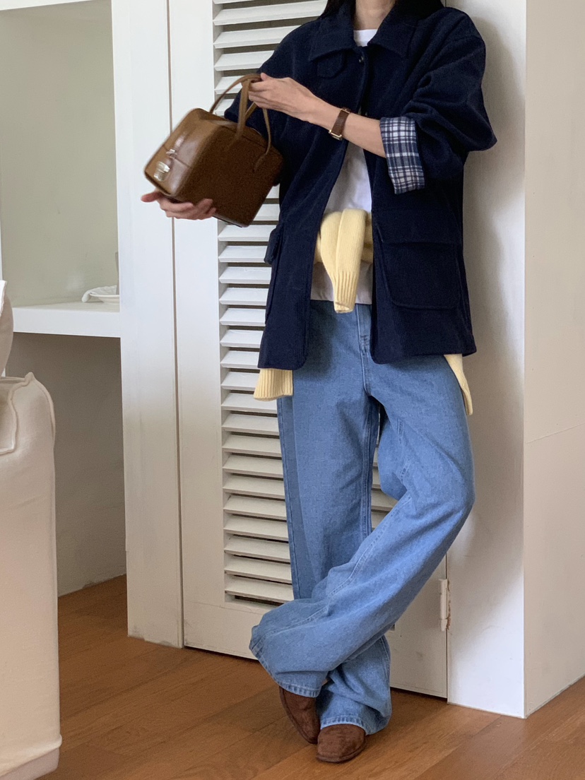 WOOD東大門㊣代購女裝新品推薦人氣真品熱賣休閑25秋冬夾克WOOD夾克