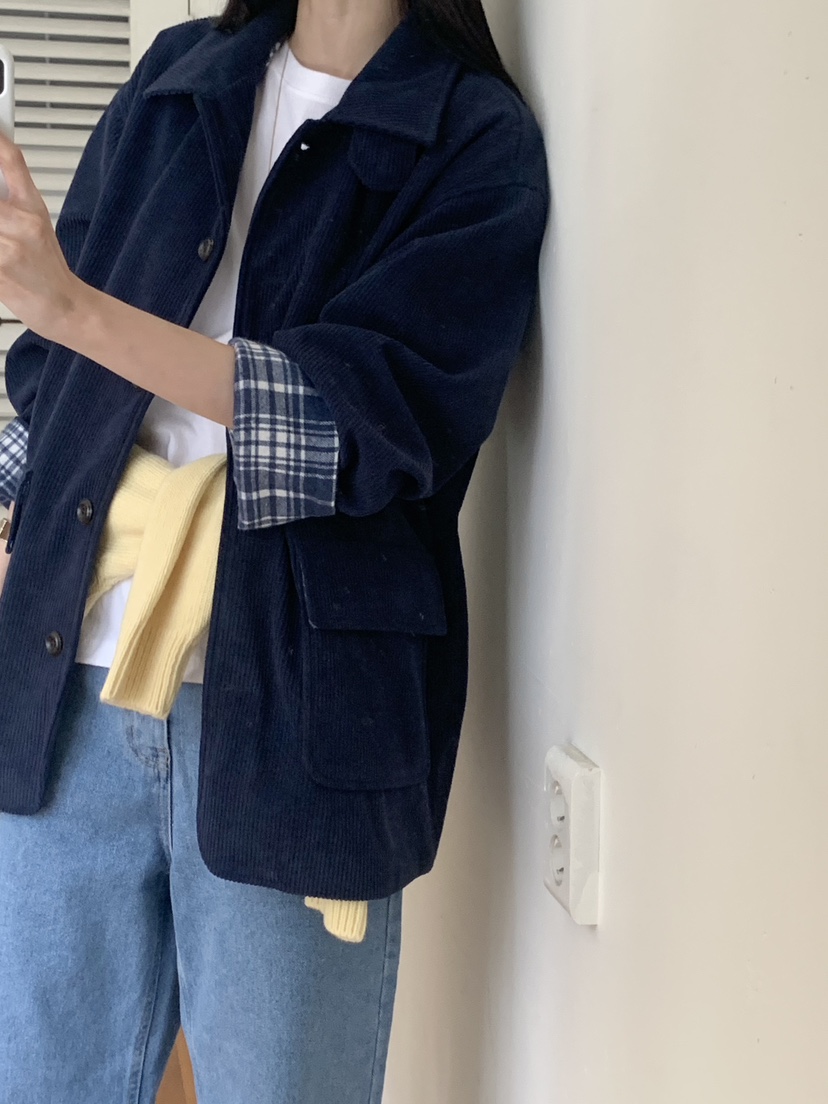 WOOD東大門㊣代購女裝新品推薦人氣真品熱賣休閑25秋冬夾克WOOD夾克