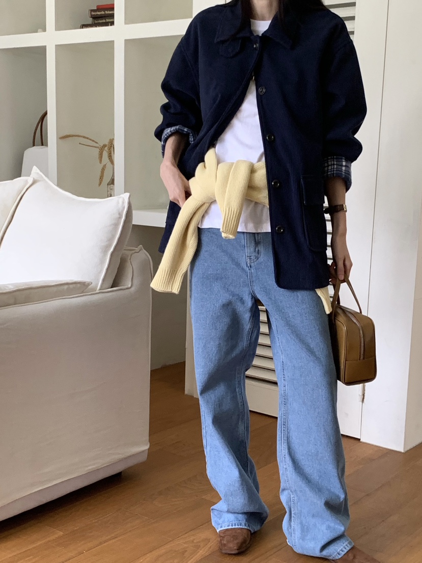 WOOD東大門㊣代購女裝新品推薦人氣真品熱賣休閑25秋冬夾克WOOD夾克