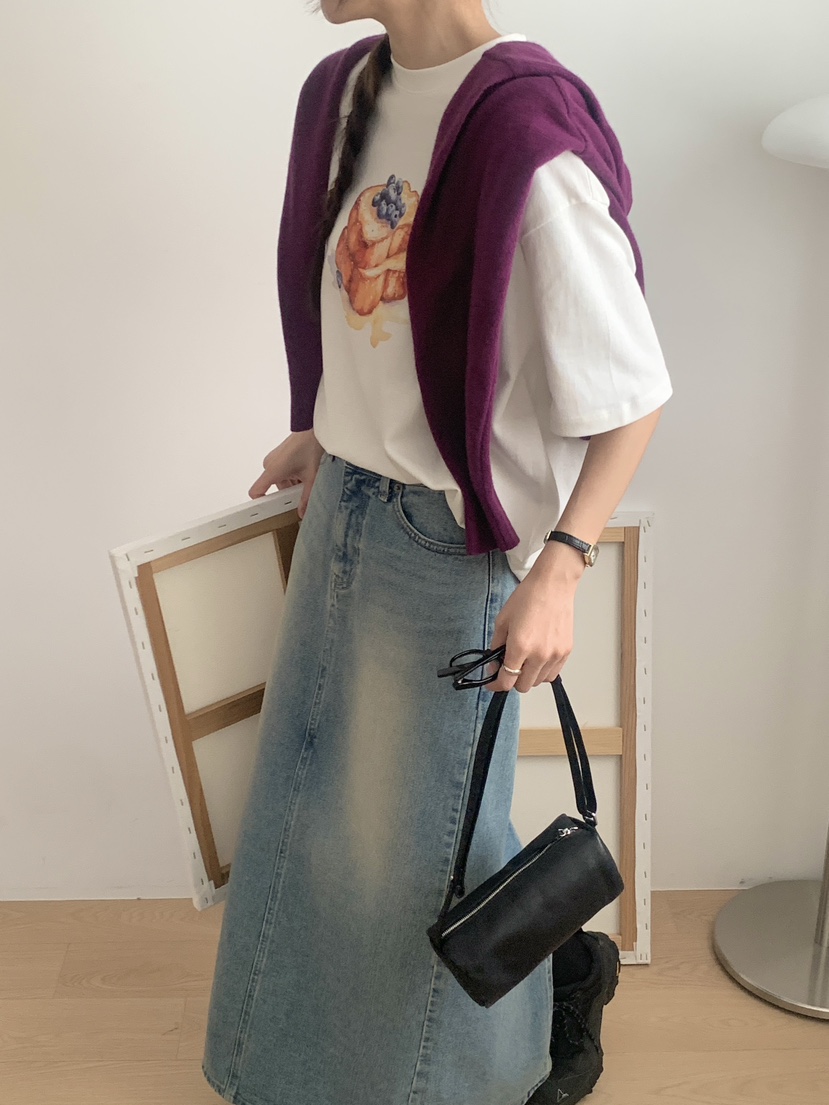 WOOD東大門㊣直郵女士新品人氣休閑熱賣推薦時尚25秋冬長裙WOOD長裙