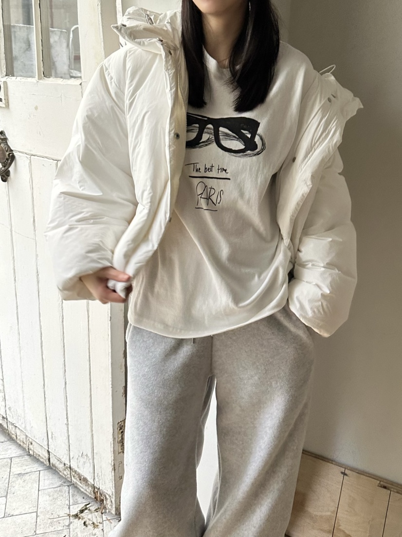 LE VASE韓國直郵㊣女士新款時尚熱賣休閑職業短款羽絨服填充LE VASE短款羽絨服