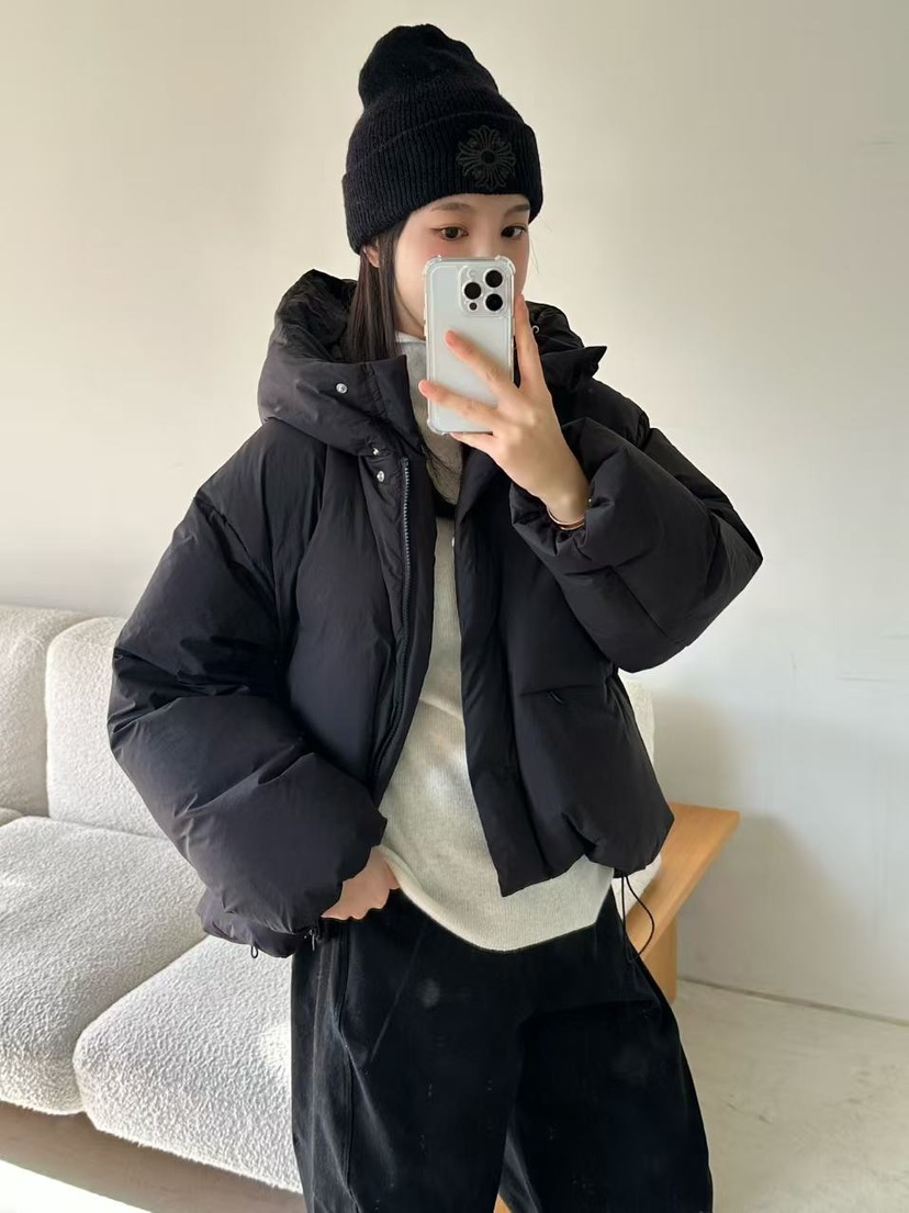 LE VASE韓國直郵㊣女士新款時尚熱賣休閑職業短款羽絨服填充LE VASE短款羽絨服圖色2