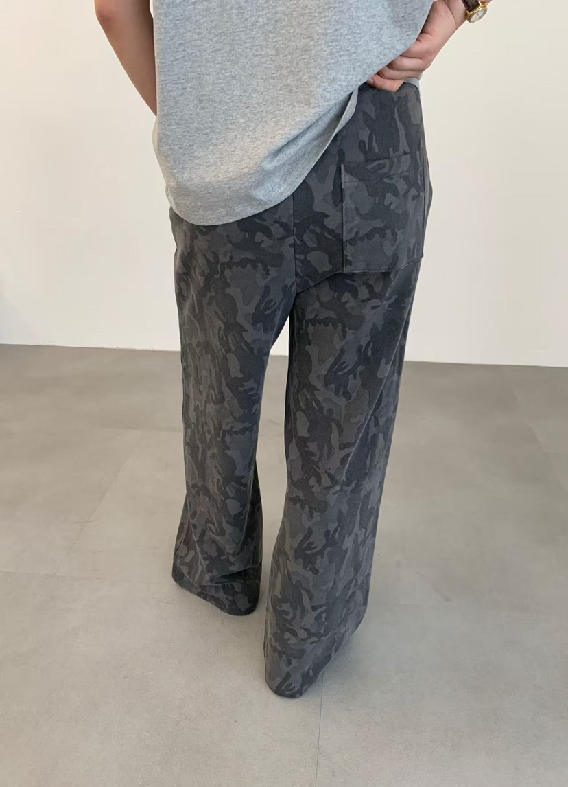 J CRANE-A韓國直郵㊣女裝新品休閑熱賣時尚職業休閑褲迷彩J CRANE休閑褲