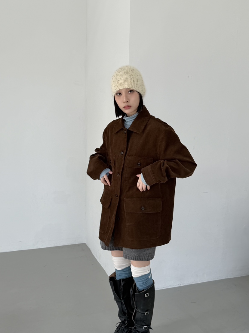 KARE/WEREPIECE韓國直郵㊣女士新品職業25秋冬推薦夾克燈芯絨KARE/WEREPIECE夾克