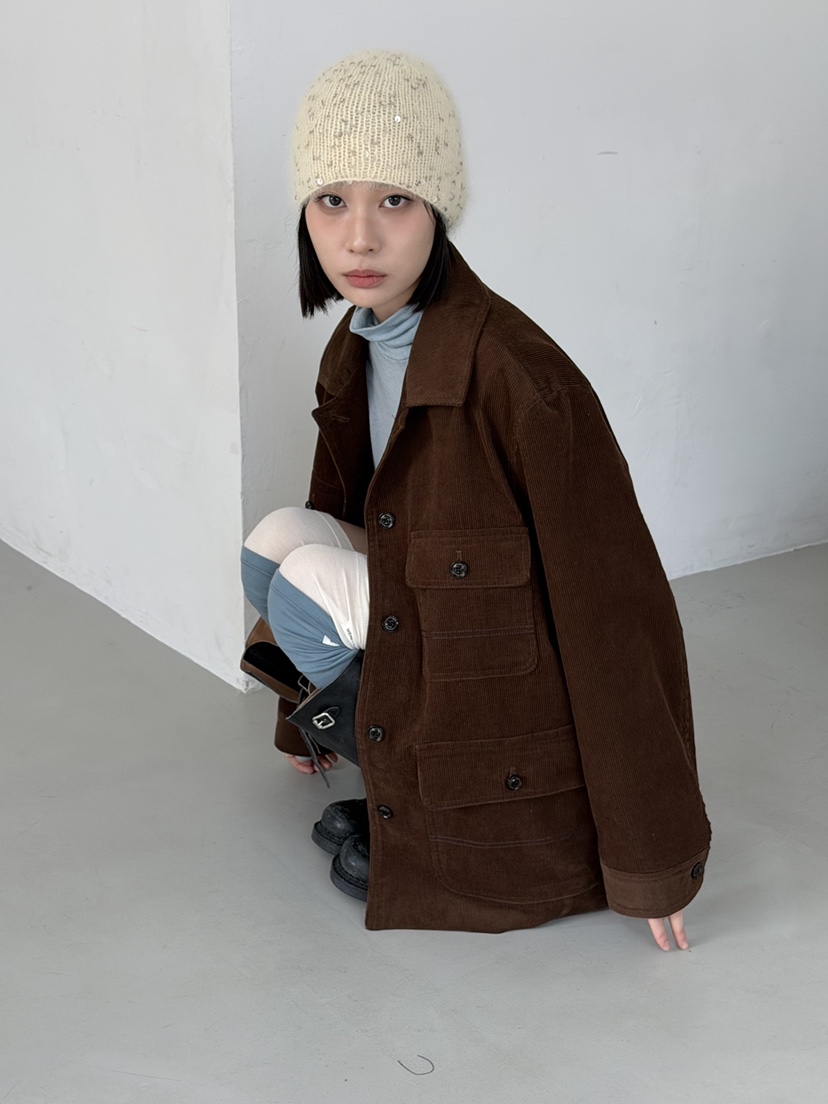 KARE/WEREPIECE韓國直郵㊣女士新品職業25秋冬推薦夾克燈芯絨KARE/WEREPIECE夾克