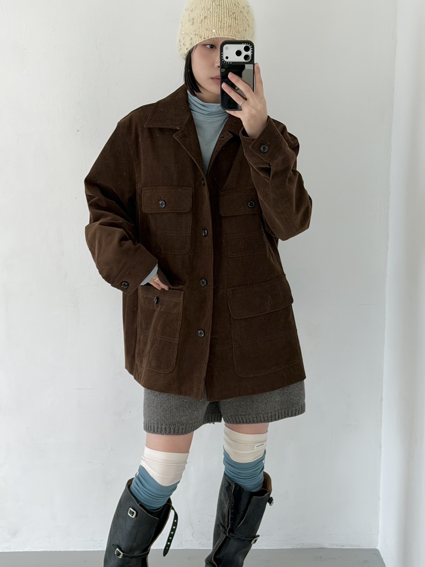 KARE/WEREPIECE韓國直郵㊣女士新品職業25秋冬推薦夾克燈芯絨KARE/WEREPIECE夾克